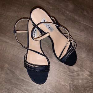 Nina New York RHINESTONES heels SZ 7.5M